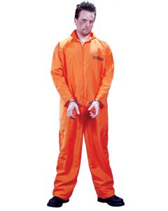 Got Busted Convict Jumpsuit (Adult)