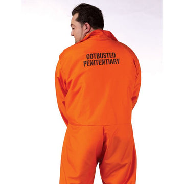 Got Busted Convict Jumpsuit (Adult)