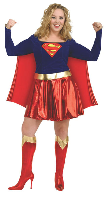 Disfraz de Supergirl (Plus)