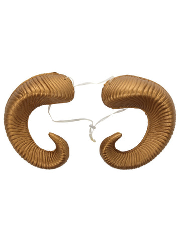 Stirnband mit Widderhörnern (Gold)