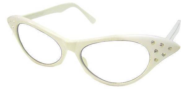 Gafas de ojos de gato de los años 50