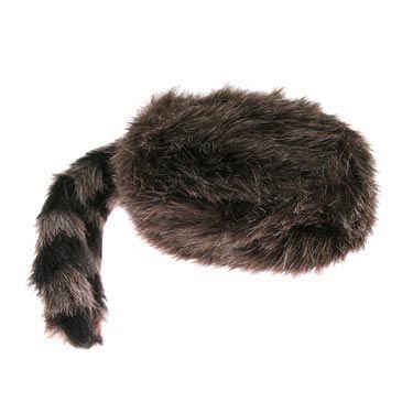 Sombrero de piel de mapache