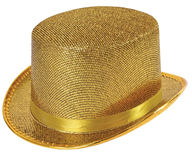 Gold hat sale