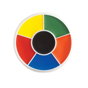 Rainbow Creme Pro Character Makeup Wheel (6 Farben) von Ben Nye