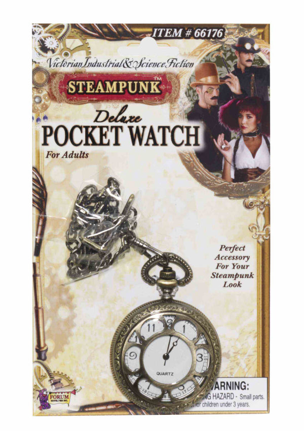 Steampunk Deluxe-Taschenuhr