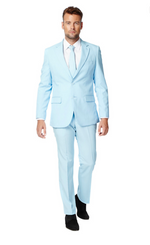 Traje azul fresco (hombres)